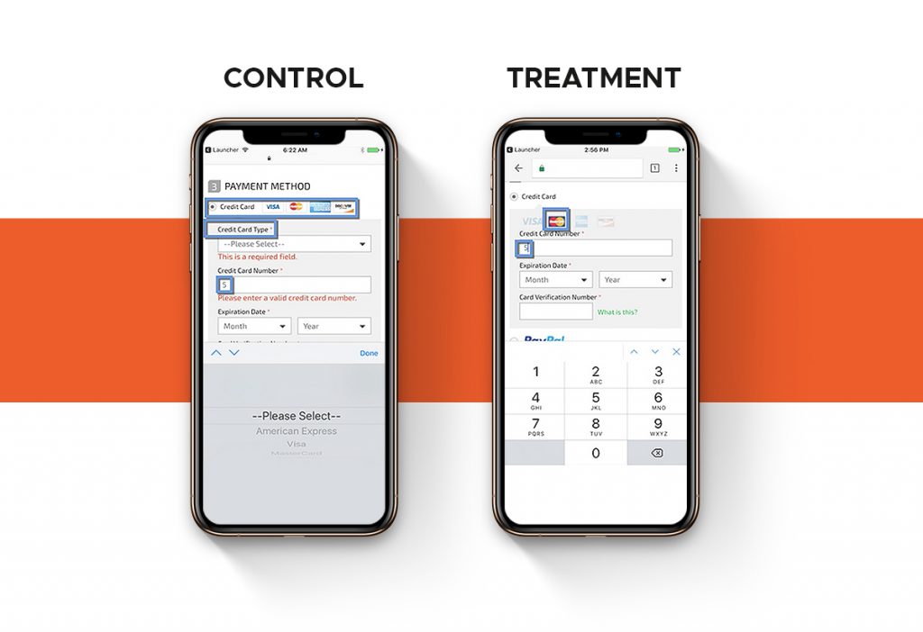 Credit Card Auto Detect on mobile devices image